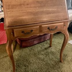 Ethen Allen Vintage Secretary Desk 29x16 Tall 40’  