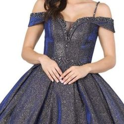 Quinceanera Dress Blue
