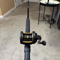 Penn Rampage/Penn Squall II Deep Sea Fishing Combo