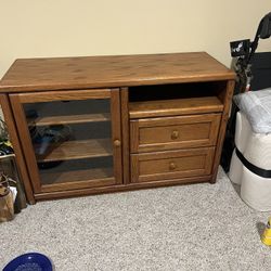 Curio Cabinet And Entertainment Center 
