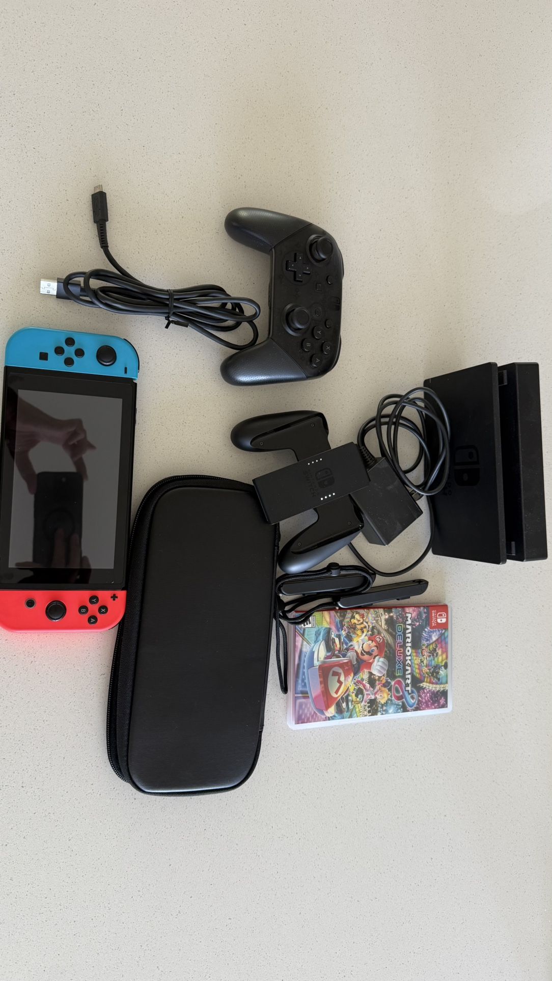 Nintendo Switch With Accessories 
