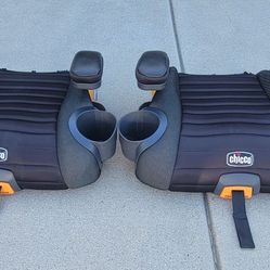 2 Chicco  Backless Booster Seats