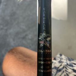 Calstar, big guy, tuna rod, hundred pound test