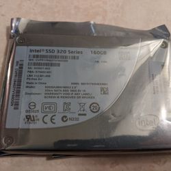 Brand New Intel SSD 160GB