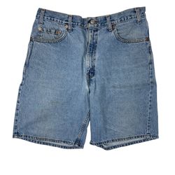 Vintage Levi’s 550 Denim Blue Jean Shorts