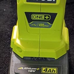Ryobi One + With 18 V Ah Battery
