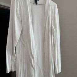 White Cardigan