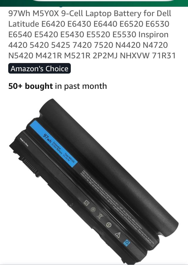 97Wh MSYOX 9-Cell laptop Battery 