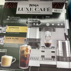 Ninja Luxe Cafe Serie Essential 2in 1 Stainless Steel 