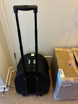 Crystal Tones 12” hard carrying case with wheels