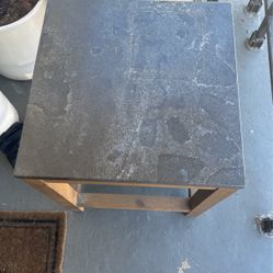 Crate And Barrel Side Table 