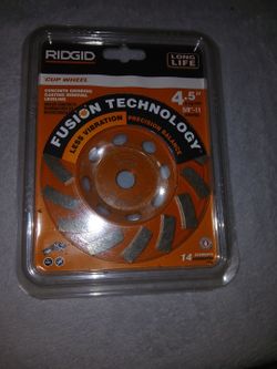 4 1/2 inch cup wheel