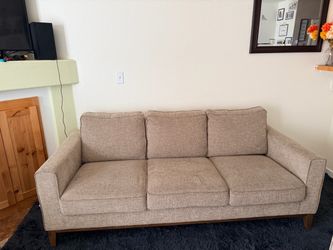 Gray Living Room Furniture Set – Comfortable and Great Condition