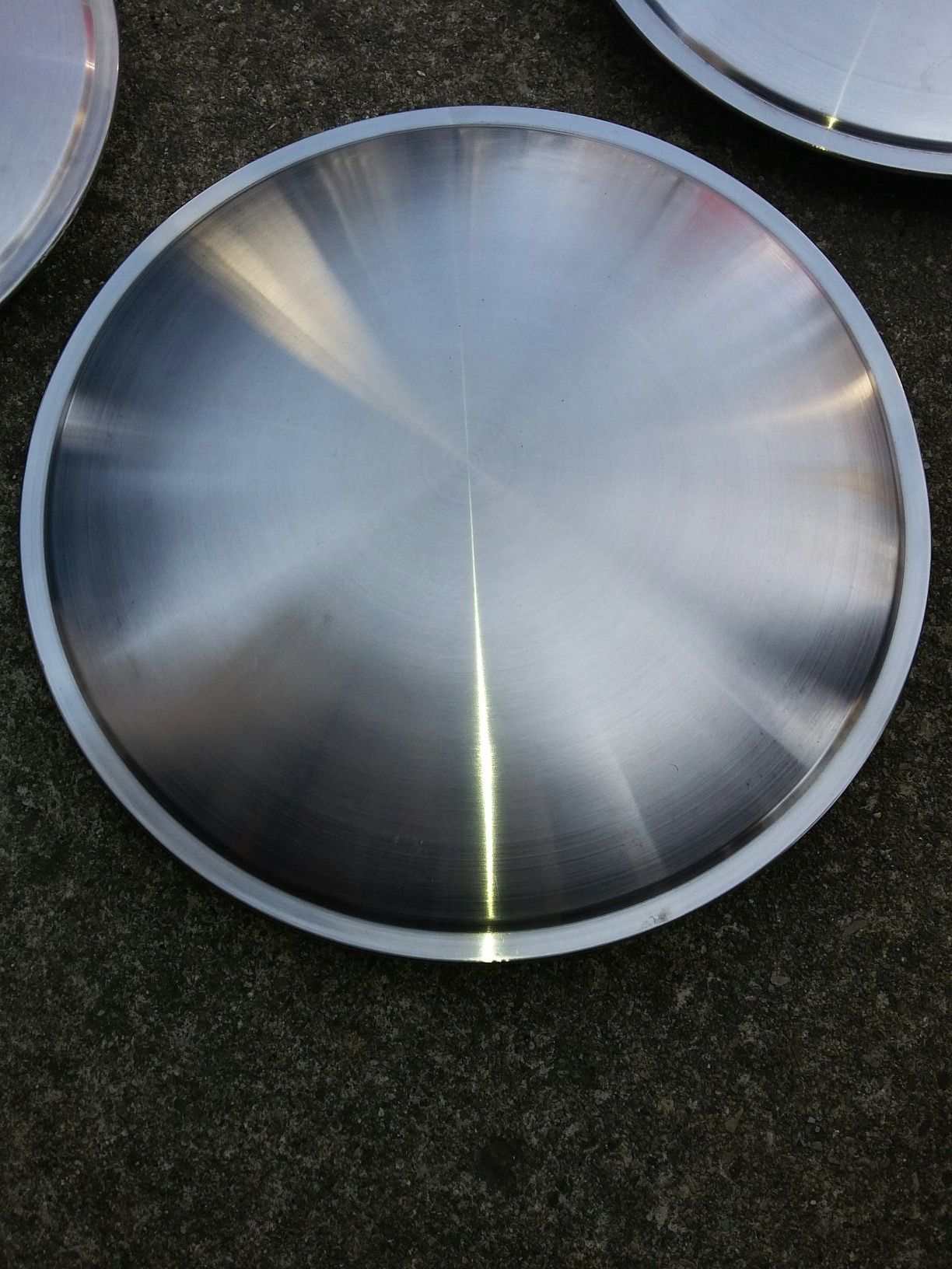 15 inch full moon hubcaps brand new old school hot rod for Sale in Elmhurst, IL OfferUp