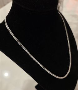 🔗 18" 3mm Italian 925 Sterling Silver Chain 🔗