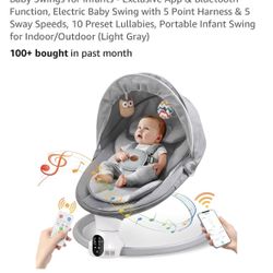 Brand new baby swing