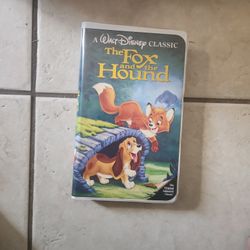 Classic Disney Movie The Fox And The Hound Collectible Vhs 