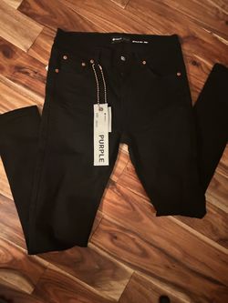 Purple Brand Black Skinny Jeans with Tags