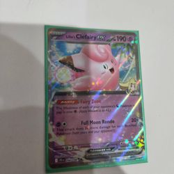 Pokemon TCG Lillie's Clefairy ex