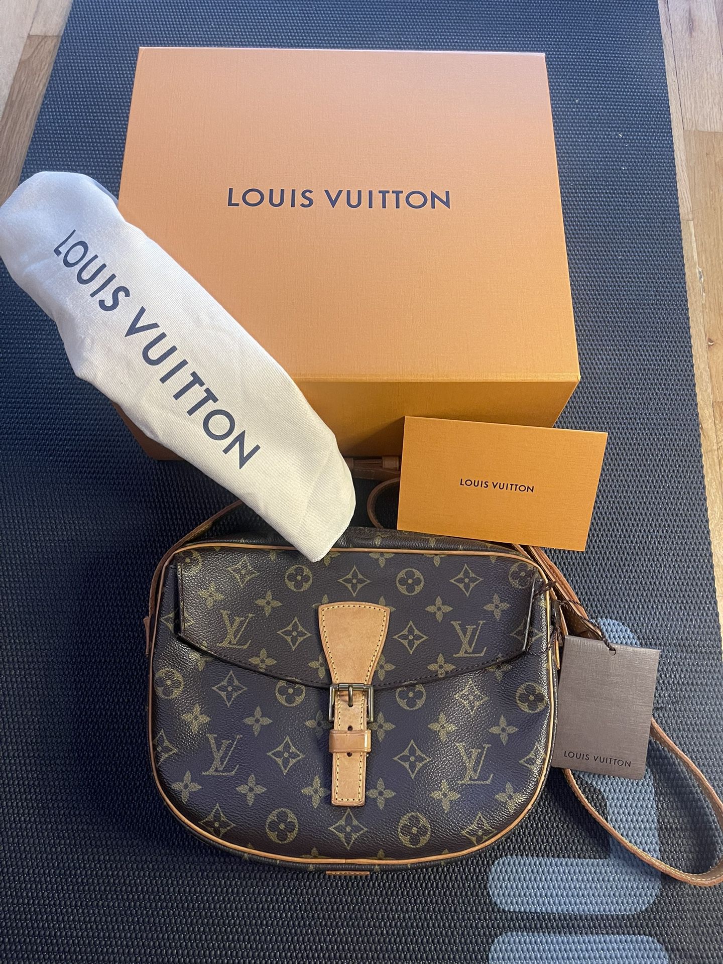 Auth Louis Vuitton Monogram Jeune Fille GM M51225 Shoulder bag W/Box  SKS1782