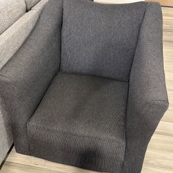 Gray Fabric Chair