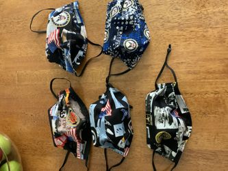 Handmade masks For Military Appreciation Month