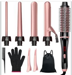 5-in-1 Curling Iron Set NEW