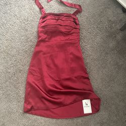 Cute red formal dress