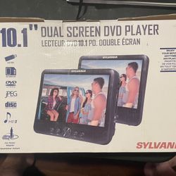 Sylvania Dual Screen Dvd Player