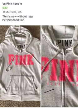 Pink hoodie