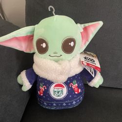 Grogu Christmas Plushie 