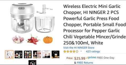 Wireless Portable Electric Masher