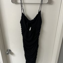 Lucy In The Sky Black Dress With Diamonds