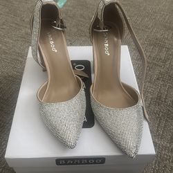 Sparkly high heels
