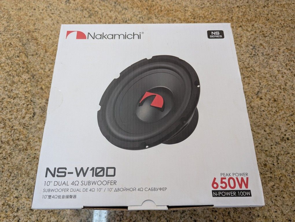 New Nakamichi Car Audio