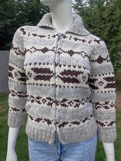 Cowichan Coast Salish wool jacket