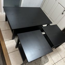 Coffee Table w/ 2 End Tables