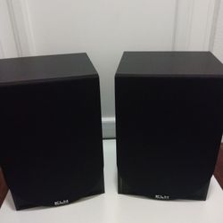Vintage KLH Home Audio Bookshelf Speakers