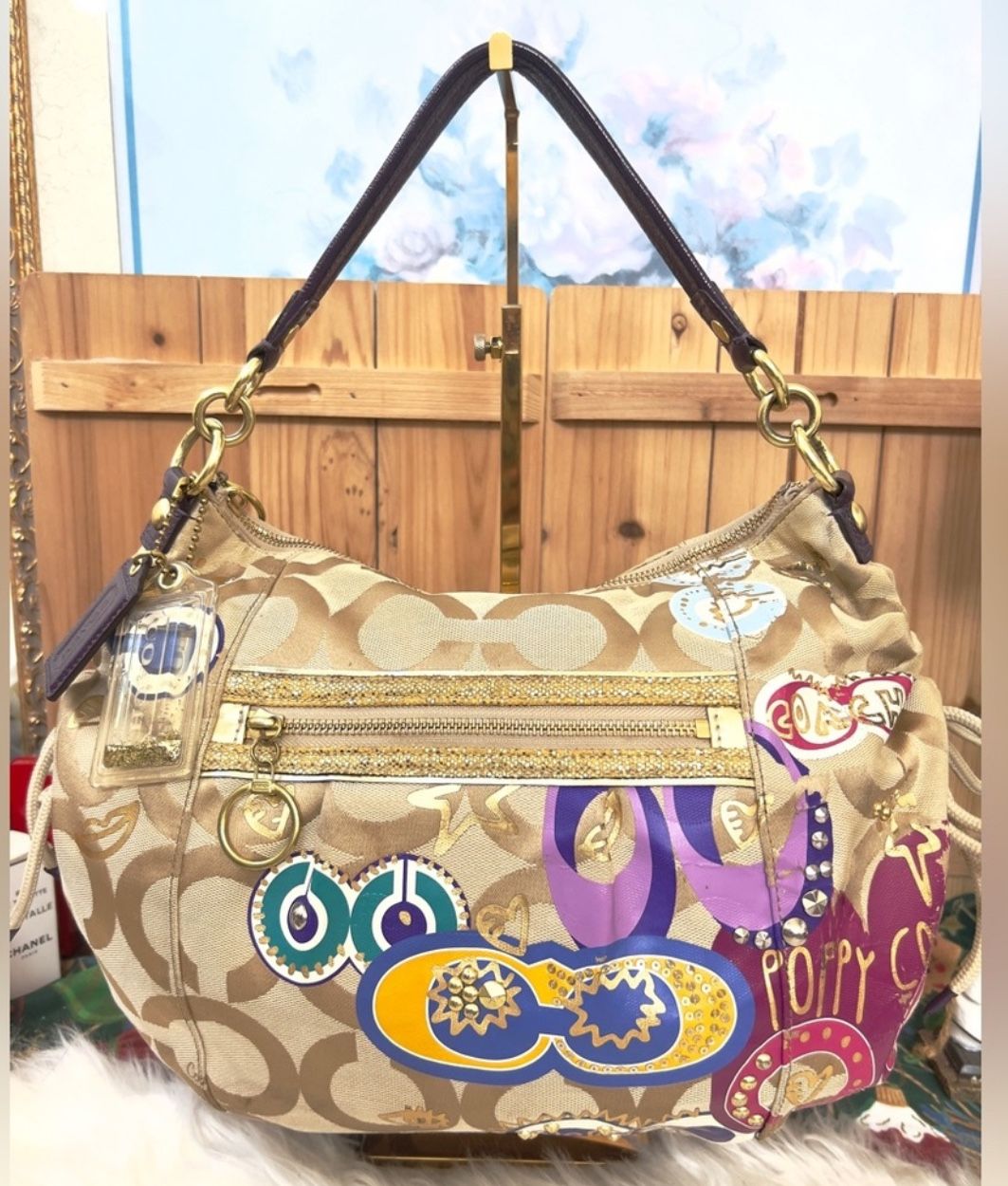Coach Poppy Handbag Authentic