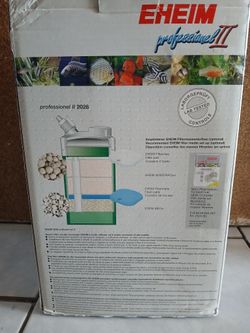 EHEIM Professional 2 2028 Pump/Filter For Fish Tank for Sale in El