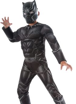 black panther costume size  child small 