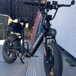 Kingbull Literider Ebike Low Miles Upgraded 