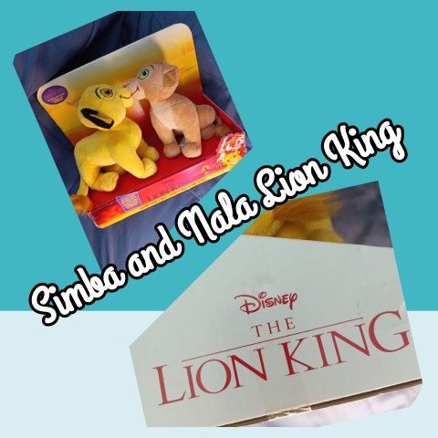 Simba And Nala Kissing Lion King 