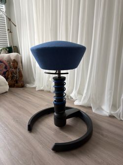 Aeris Swopper Ergonomic Stool (New Edition) – Blue – Like New – $450 OBO