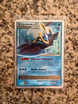 Pokémon Empoleon EX Card