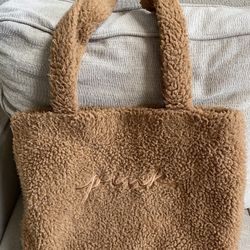 VICTORIA SECRET PINK Sherpa Tote Bag 