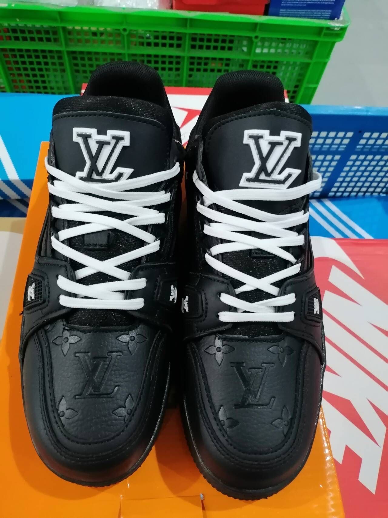 Louis Vuitton Trainers All Black