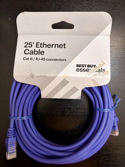 25’ ethernet cable