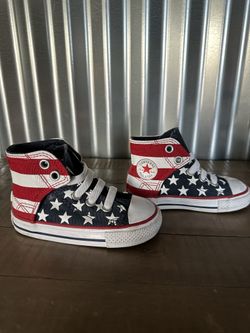 American flag converse toddler online