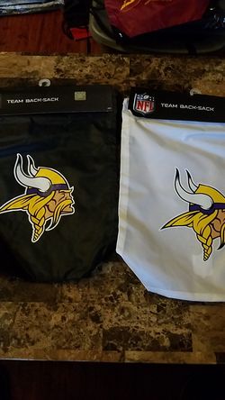 New NFL Minnesota Vikings drawstring bag